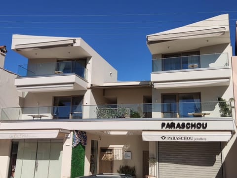 Property building, Day, View (from property/room), Balcony/Terrace, Street view