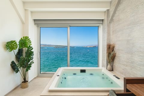 Hot Tub, View (from property/room), Sea view
