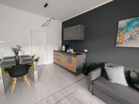 Kitchen or kitchenette, Dining area, stove