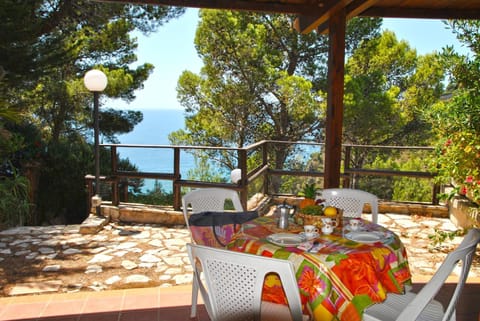 Patio, Garden, View (from property/room), Garden view, Sea view