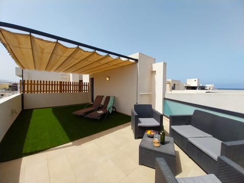 Balcony/Terrace, Sea view, sunbed