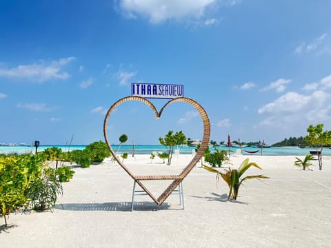 Natural landscape, Beach, Logo/Certificate/Sign, Sea view