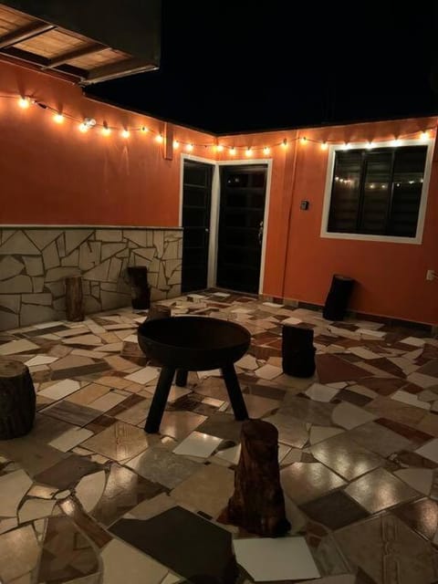 Patio, Night