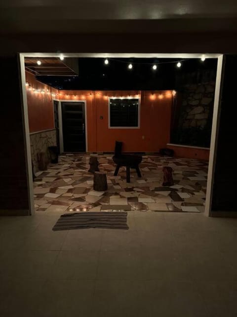 Patio, Night