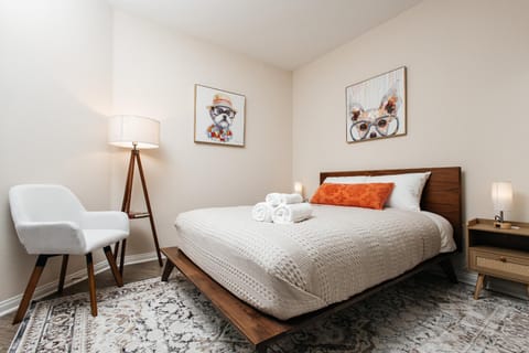 Living room, Bedroom