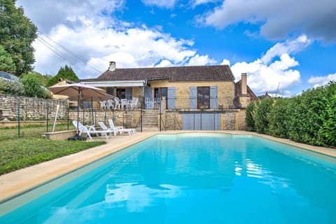 Property building, Living room, Swimming pool