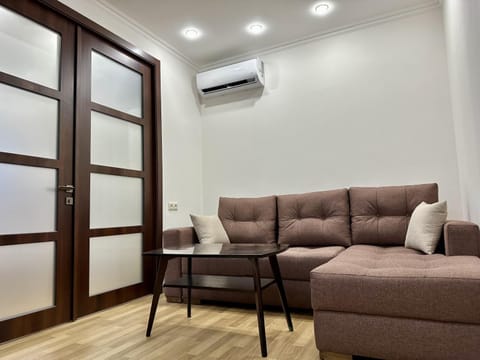 Living room, Seating area, air conditioner