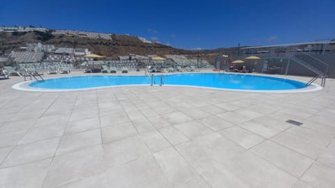 Property building, Living room, Swimming pool