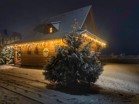 Property building, Night, Property logo or sign, Winter
