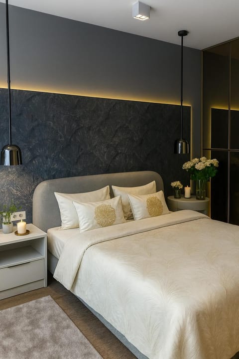 Bed, Photo of the whole room, Bedroom