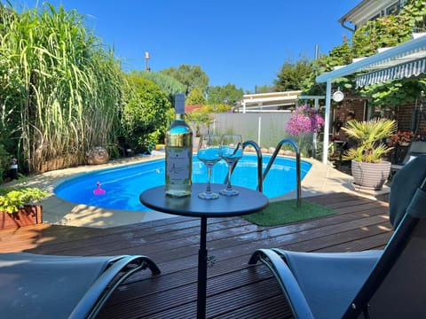 Day, Garden, Balcony/Terrace, Garden view, Pool view, Swimming pool, sunbed