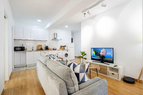 Kitchen or kitchenette, Living room
