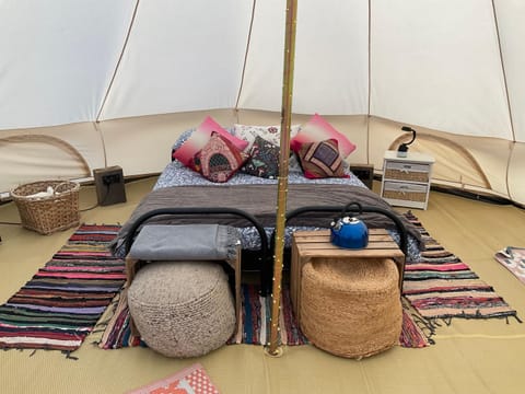 Glamping Meadow Bell Tent Luxury tent in England