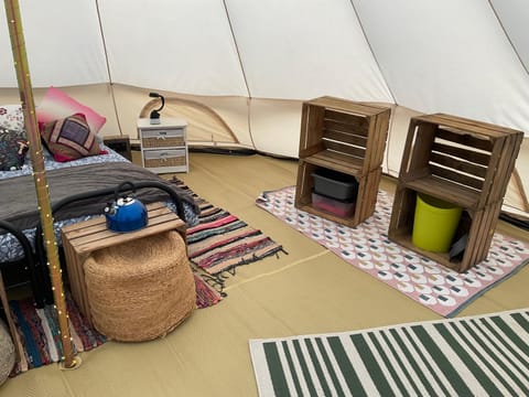 Glamping Meadow Bell Tent Luxury tent in England