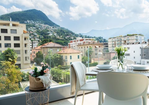 Property building, Day, Natural landscape, View (from property/room), Balcony/Terrace, Mountain view