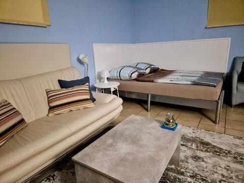Bed, Living room, Photo of the whole room, Seating area, Bedroom