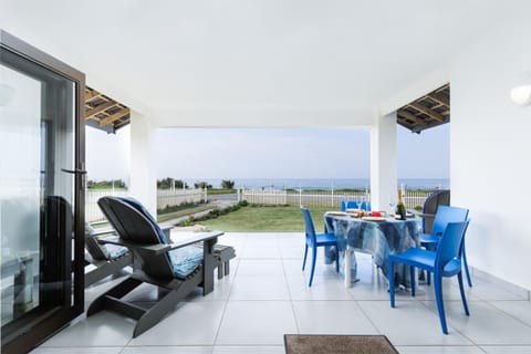 Patio, View (from property/room), Sea view, sunbed