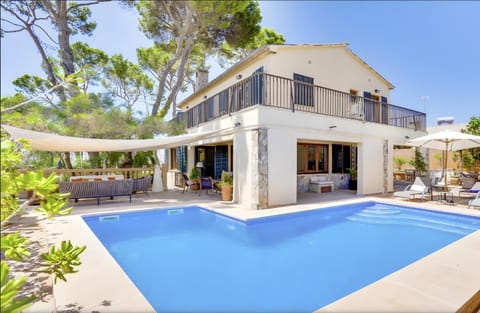 Property building, Living room, Swimming pool