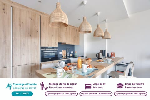 25m de la plage, vue mer, appartement pour 4 Apartment in Brittany