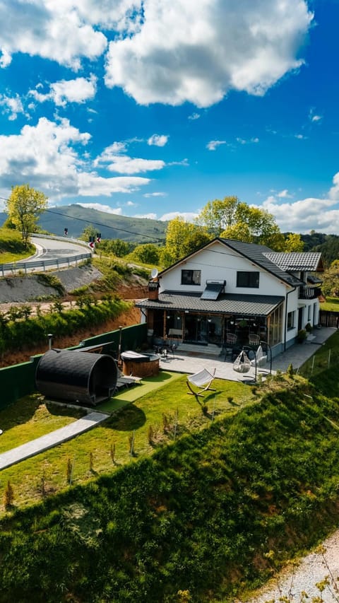 Property building, Natural landscape, Mountain view