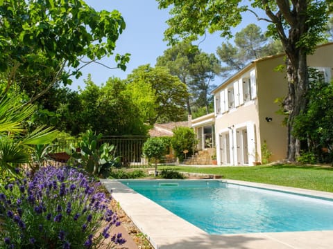 Property building, Day, Natural landscape, Garden, Garden view, Pool view, Swimming pool