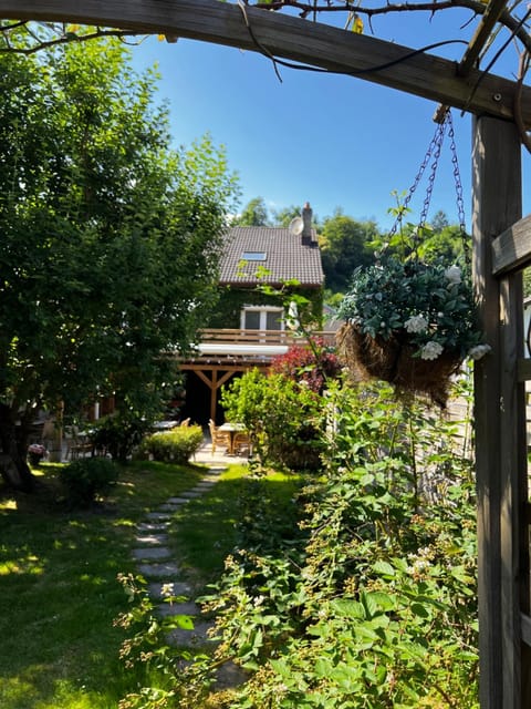 Property building, Garden view