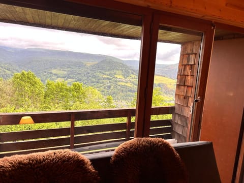 View (from property/room), Balcony/Terrace, Mountain view