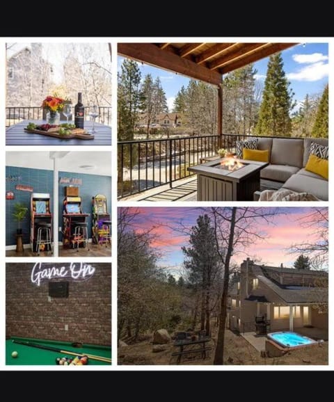 Oak Mountain Retreat, Hot Tub, & BBQ, Game Room! House in Lake Arrowhead