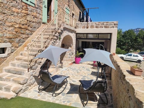 Patio, View (from property/room), Living room, Seating area, Dining area, Swimming pool, Parking, sunbed