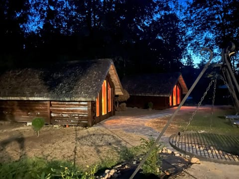 Property building, Night, Natural landscape