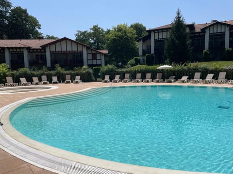 Pool view, Swimming pool, sunbed