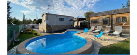 Property building, Living room, Swimming pool