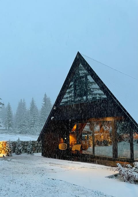 Property building, Natural landscape, Winter