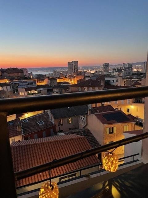 Balcony/Terrace, City view, Sea view, Sunset
