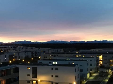 Mountain view, Sunset