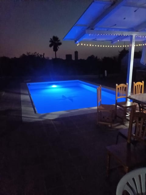 Night, Pool view