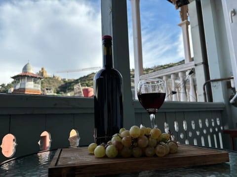 Day, View (from property/room), Balcony/Terrace, Alcoholic drinks