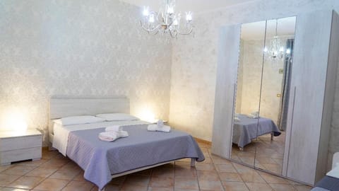 Bed, Photo of the whole room, Bedroom, towels, wardrobe