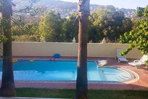 Natural landscape, Mountain view, Pool view