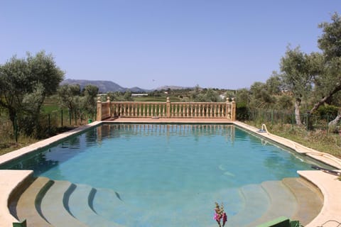 Natural landscape, Mountain view, Pool view, Swimming pool