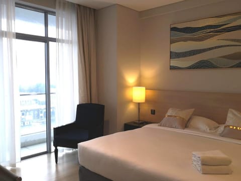 Seating area, Bedroom