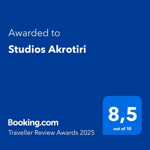 Studios Akrotiri Apartment in İzmir Province