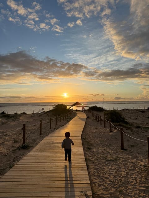 Nearby landmark, Natural landscape, Beach, Sunset