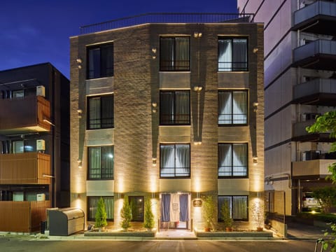 Property building, Night, Neighbourhood