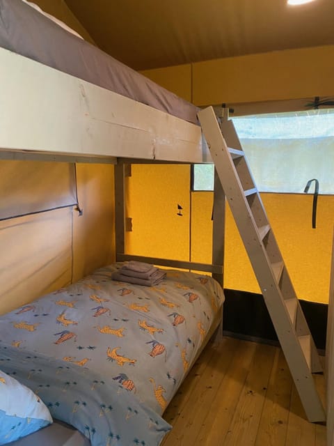 Glamping tent in oase van groen Luxury tent in Flanders