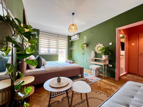 Bed, Photo of the whole room, Bedroom, Parking, hair dryier, air conditioner