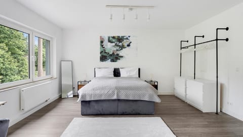 Bed, Bedroom, wardrobe
