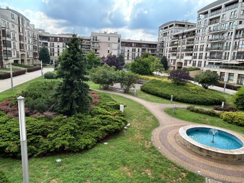Property building, Garden view