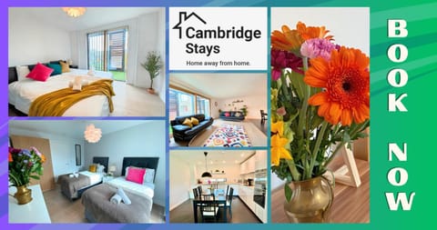Apartment at Addenbrooke hospital and Bio Campus - Free Private parking Apartment in Cambridge