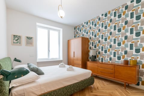 Bed, Photo of the whole room, Bedroom, wardrobe